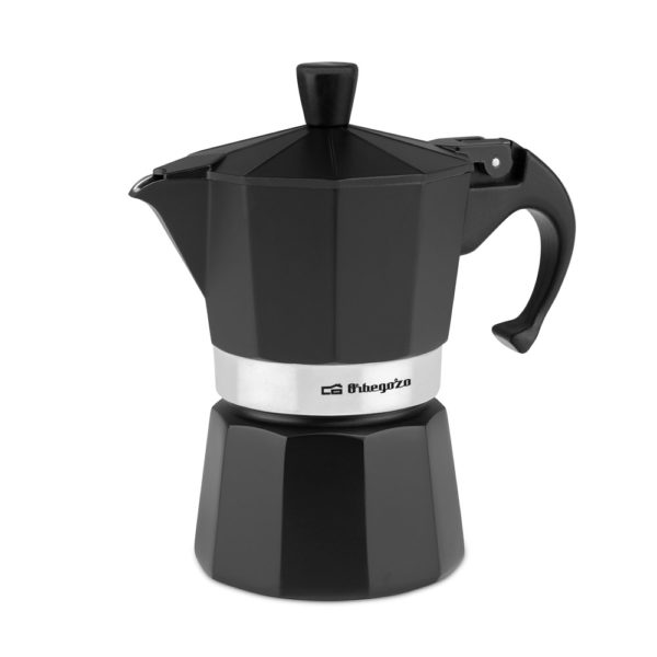 CAFETERA ORBEGOZO KFN310 3T ALUMINIO NEGRA